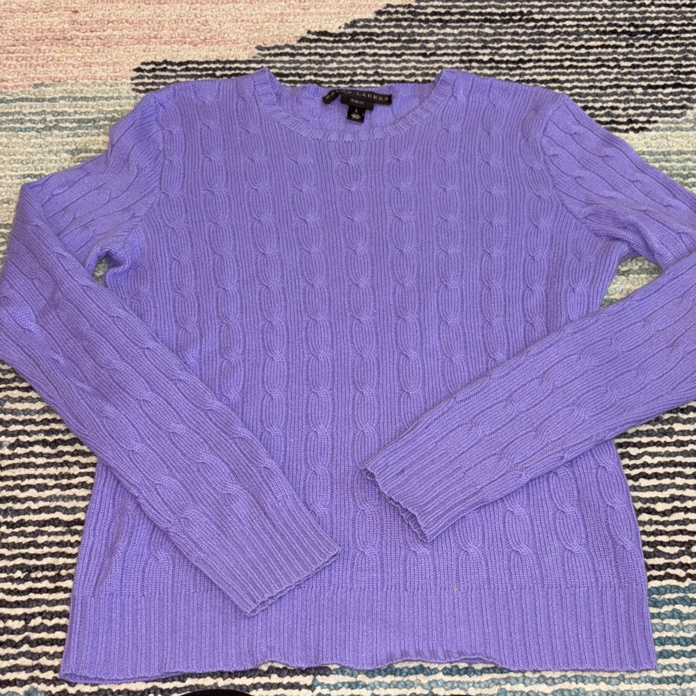 Ralph Lauren Purple Label Cashmere Crewneck Sweater